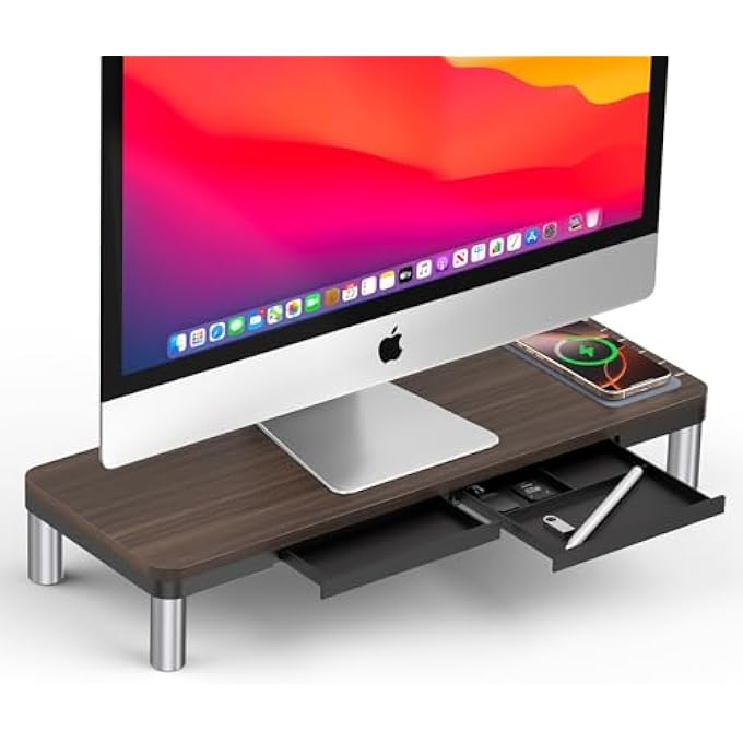 rayihni TOBENONE MACBOOK DOCKING STATION 10 IN 1 (MONITOR STAND), USB C DOCKING STATION WITH 4K@60HZ HDMI, 100W POWER SUPPLY, 5 USB PORTS, ETHERNET, FOR MACBOOK PRO/PRO MAX/AIR/M1 M2 M3 M4, IMAC, MAC MINI - Image 1