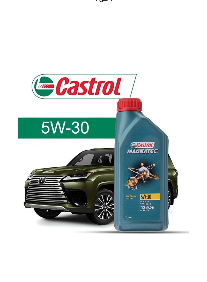 كاسترول زيت محرك كاسترول ماجناتيك 5W-30 – حماية فورية من أول تشغيل / كرتون ( 12 عبوة × 1 لتر ) - Image 4