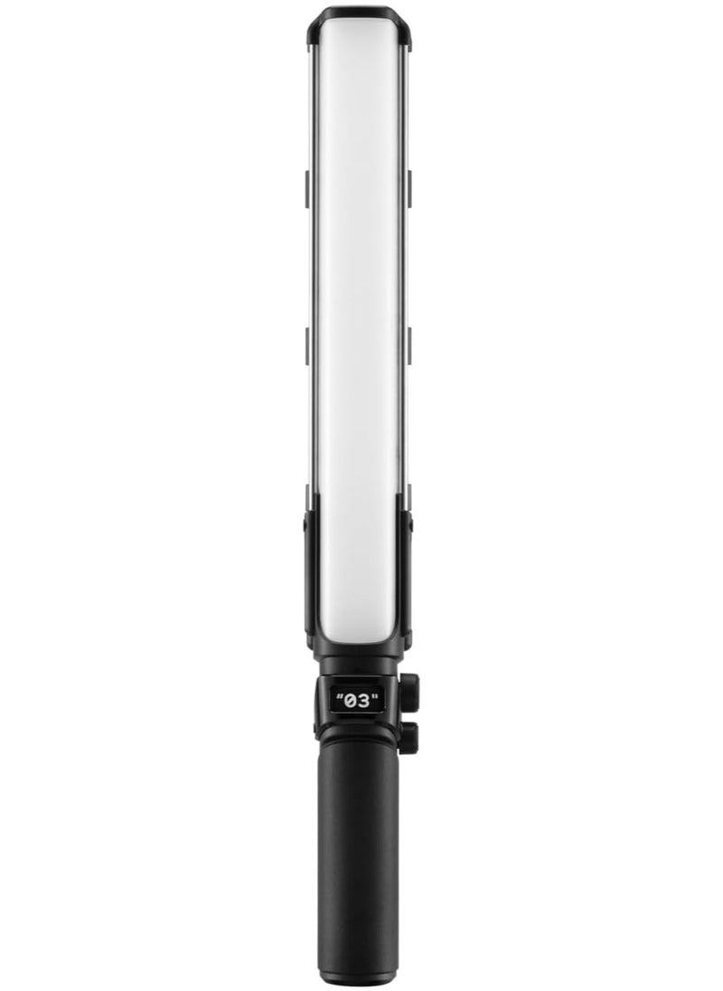 Zhiyun-Tech Zhiyun FIVERAY V60 60W Bi-Color LED Light Wand – 2700K-6500K Video Light Stick for Photography, Vlogging & Live Streaming – Black  - Image 1
