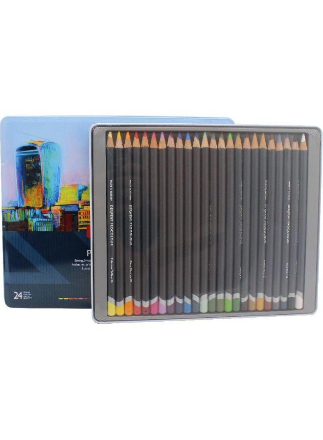 Derwent Procolour Color Pencil Set Assorted Color24 Colors - Image 2