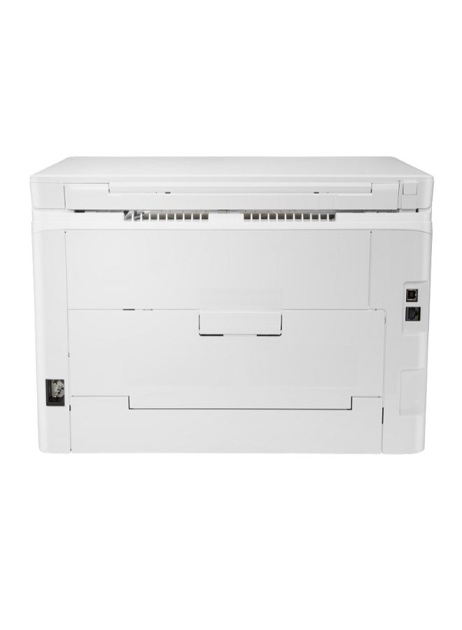 HP طابعة ليزر جيت برو بالألوان طراز MFP M182n 11.5x16.5بوصة أبيض - Image 4