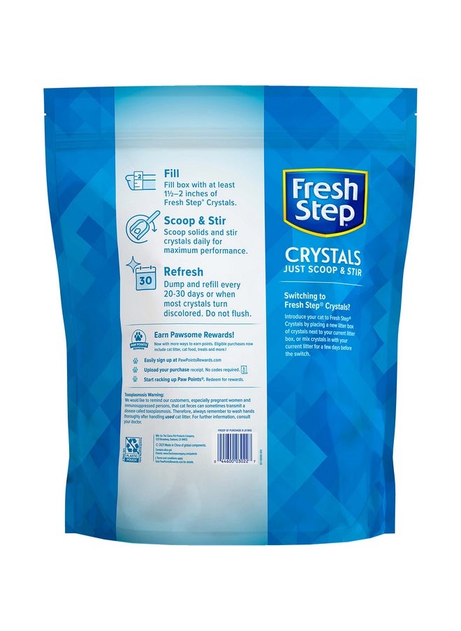 Fresh Step - Crystals, Premium Cat Litter, Scented, 8 Pounds (Package May Vary) - Image 1