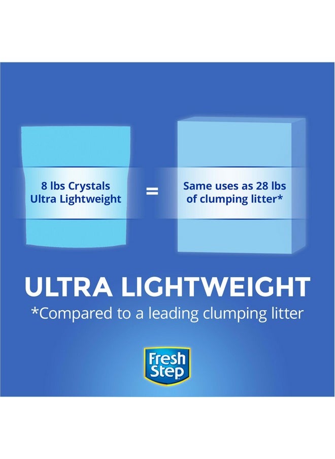 Fresh Step - Crystals, Premium Cat Litter, Scented, 8 Pounds (Package May Vary) - Image 1