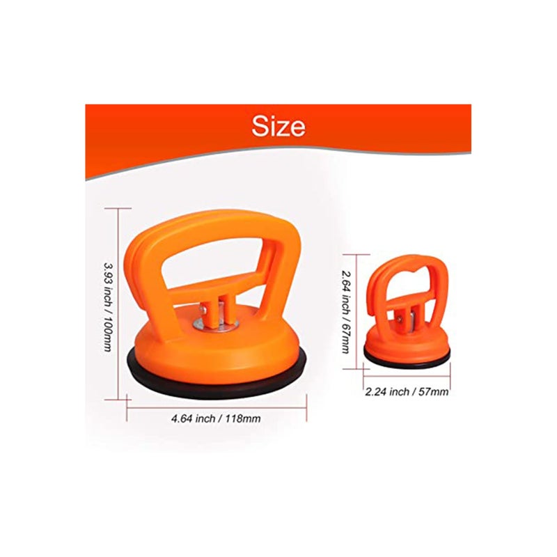 SOLARAE Dent Remover Tools, Suction Cup Set, Prints Dent Puller, Car Dent Repair, Suction Cup Lifter for Cars Dent, Glass, Tiles, Mirror, Granite Lifting and Objects Moving - Image 3