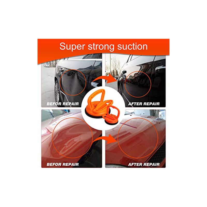 SOLARAE Dent Remover Tools, Suction Cup Set, Prints Dent Puller, Car Dent Repair, Suction Cup Lifter for Cars Dent, Glass, Tiles, Mirror, Granite Lifting and Objects Moving - Image 4