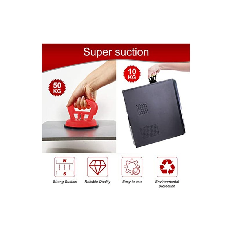 SOLARAE Dent Remover Tools, Suction Cup Set, Prints Dent Puller, Car Dent Repair, Suction Cup Lifter for Cars Dent, Glass, Tiles, Mirror, Granite Lifting and Objects Moving - Image 2