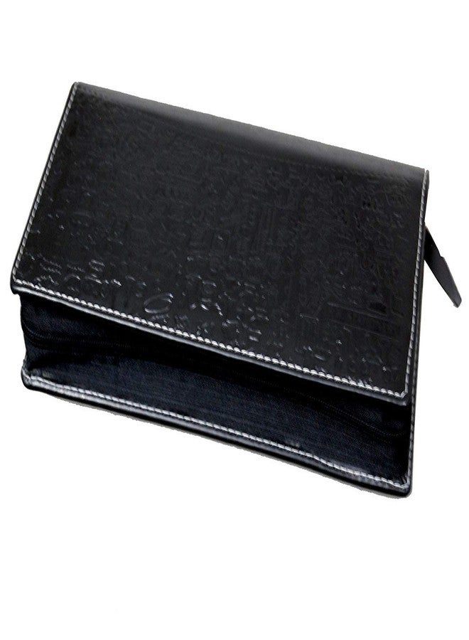 PAREEK Black Faux Leather Unisex Passport Holder (K2-2) - Image 2