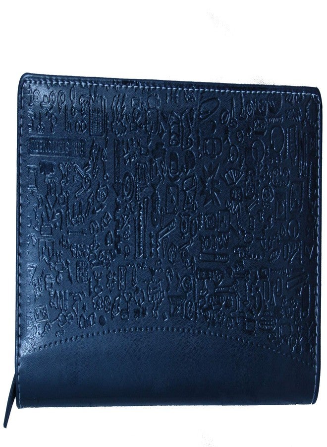 PAREEK Black Faux Leather Unisex Passport Holder (K2-2) - Image 3