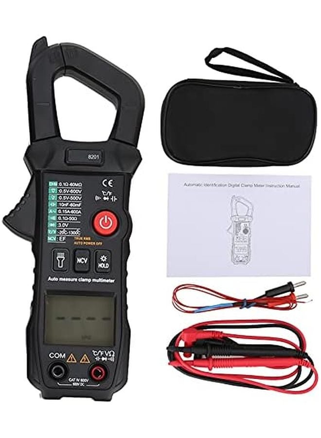 ET8201 600A 600V AC Clamp Meter Auto Ranging Multimeter with Large LCD Screen - Image 2
