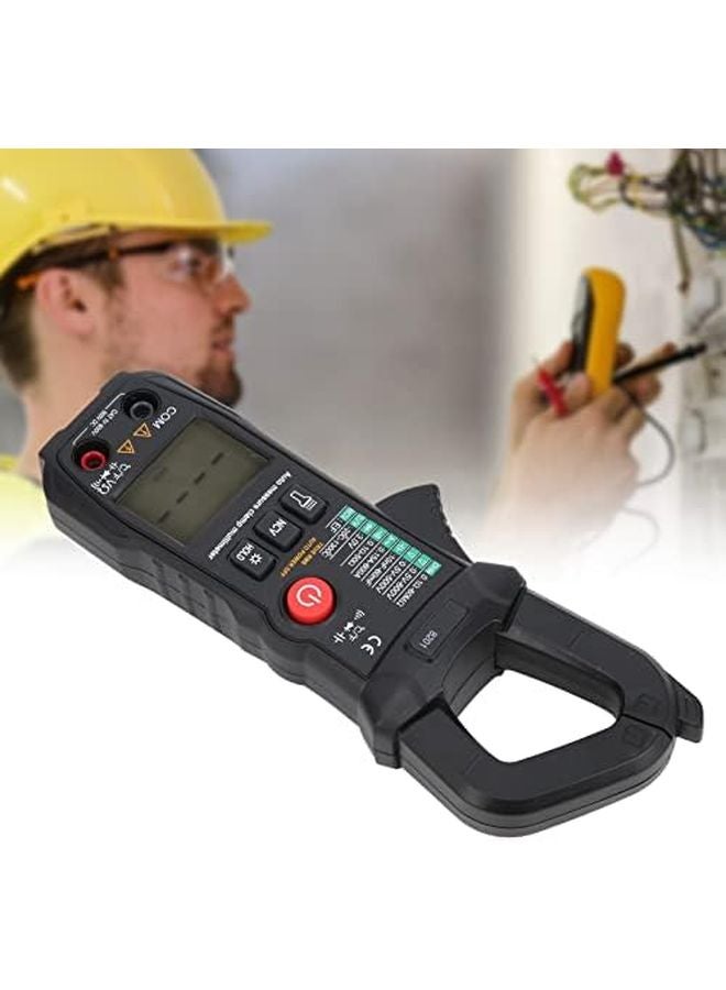 ET8201 600A 600V AC Clamp Meter Auto Ranging Multimeter with Large LCD Screen - Image 4