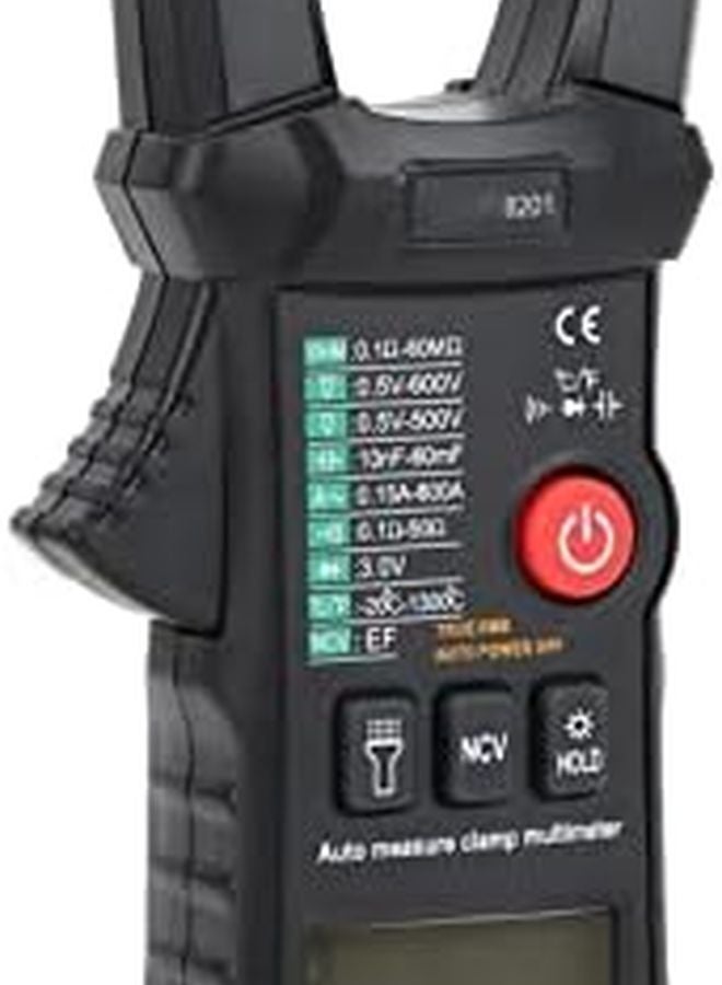 ET8201 600A 600V AC Clamp Meter Auto Ranging Multimeter with Large LCD Screen - Image 5