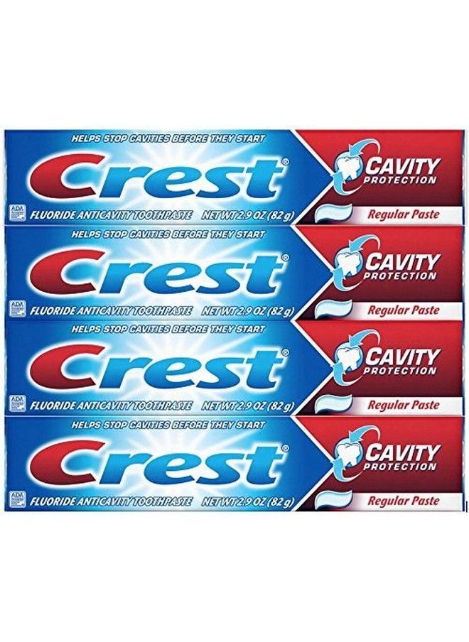 Crest Cavity Protection Regular Toothpaste 2.9 Oz Pack Of 4  - Image 2