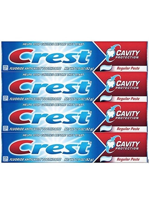 Cavity Protection Regular Toothpaste 2.9 Oz Pack Of 4