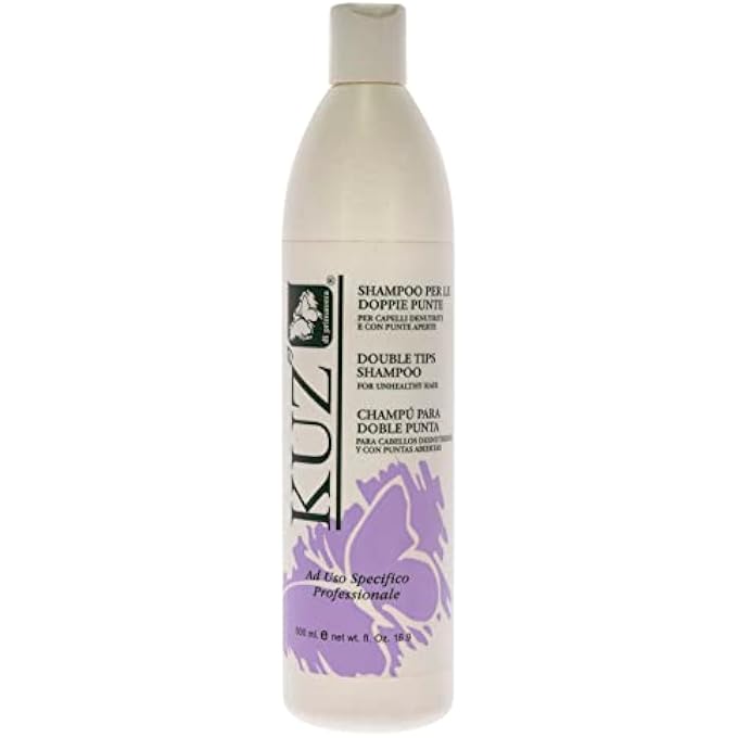 Kuz Double Tips Preventive Unisex Shampoo, 16.9 Ounce