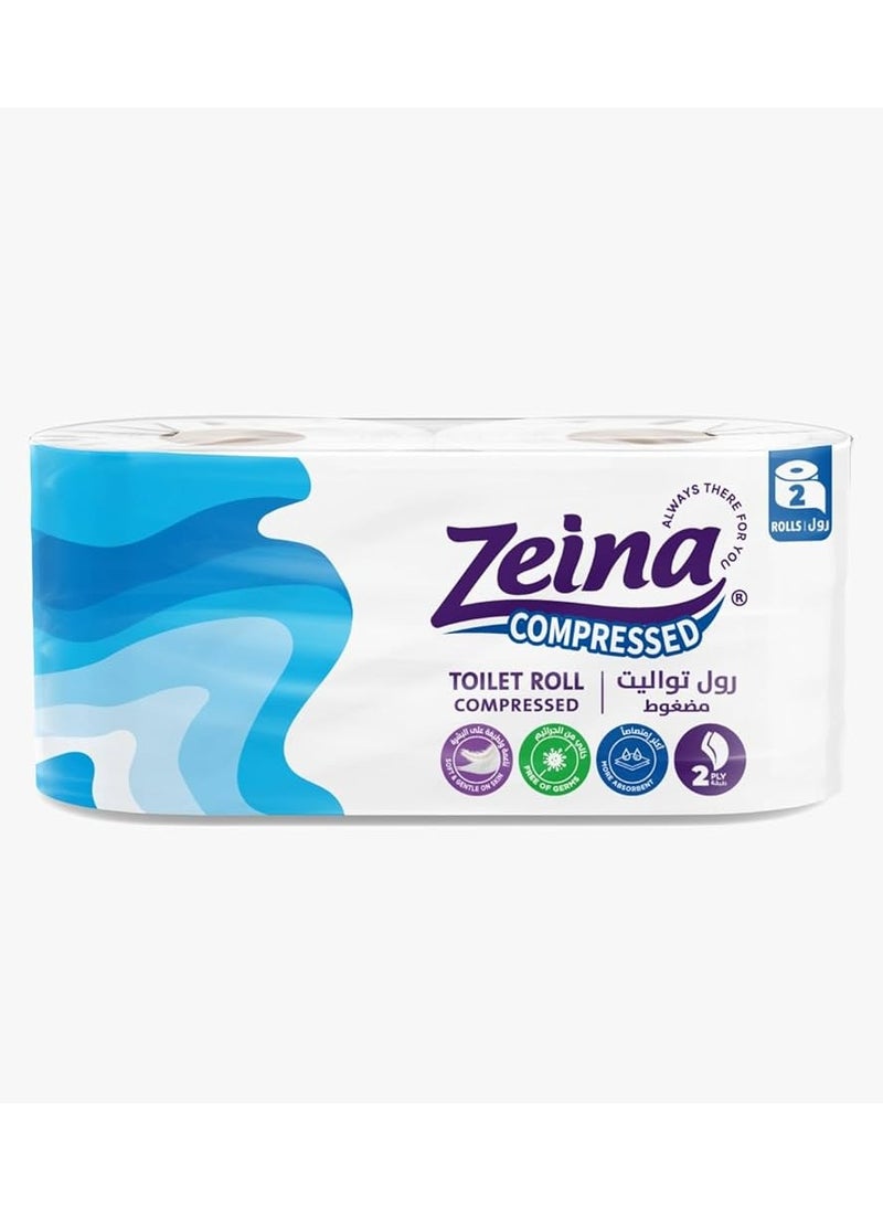 Zeina - Zeina Toilet Trio Paper Roll - 2 Rolls - Image 1
