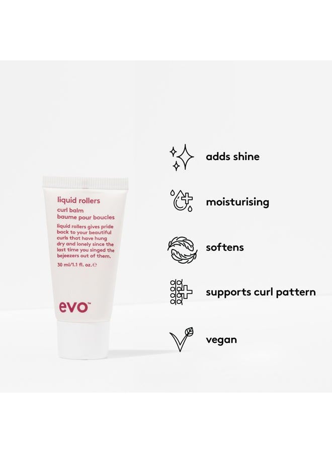 EVO Liquid Rollers Curl Balm - Hair Styling Balm 30ml - Image 3