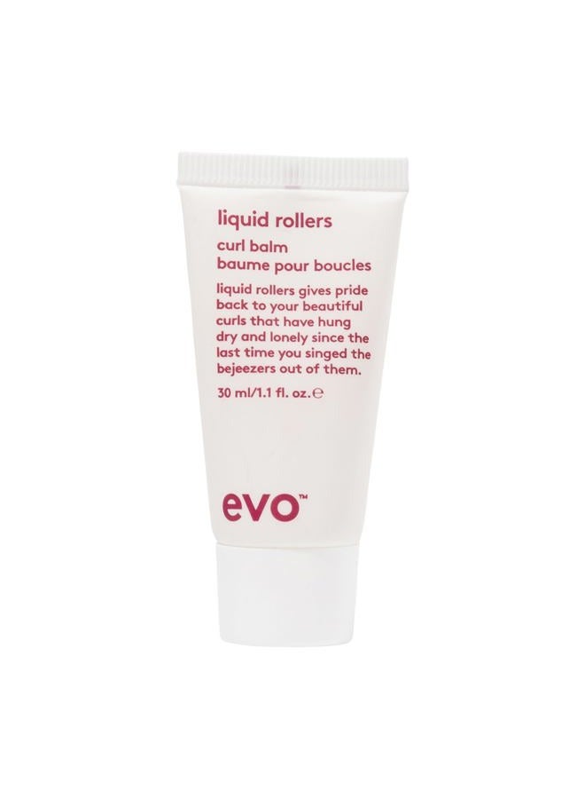 EVO Liquid Rollers Curl Balm - Hair Styling Balm 30ml - Image 1