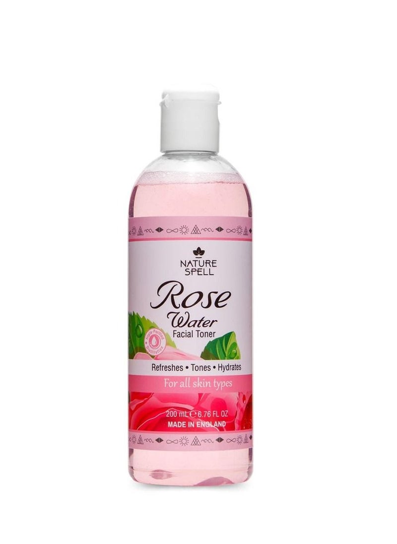 Nature Spell Rose Water Toner 200ml  - Image 1