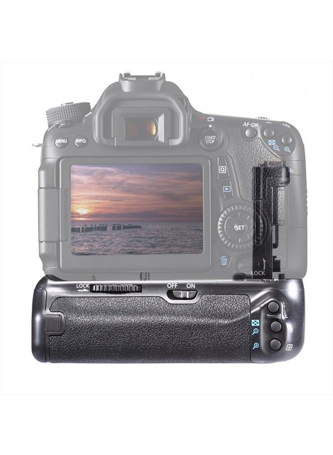 Neewer Battery Grip Holder (Replacement for BG-E14) Work with LP-E6 Battery or 6 Pieces AA Batteries for Canon EOS 70D 80D 90D DSLR Camera - Image 4