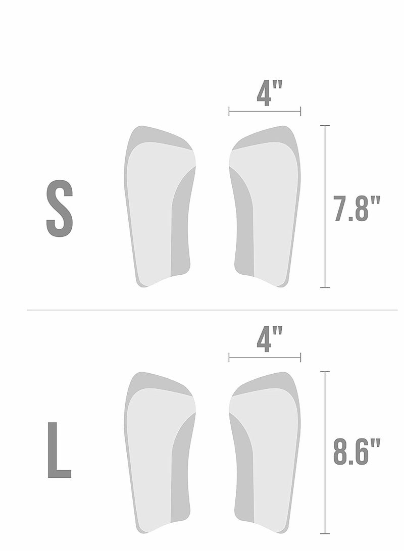 KASTWAVE Soccer Shin Pads, Kids Soccer Shin Guards Board, Perforated Breathable & Protective Gear, Sports Safety Legs Shinguard Protector for 3-6 Years Teenagers - S - Image 4