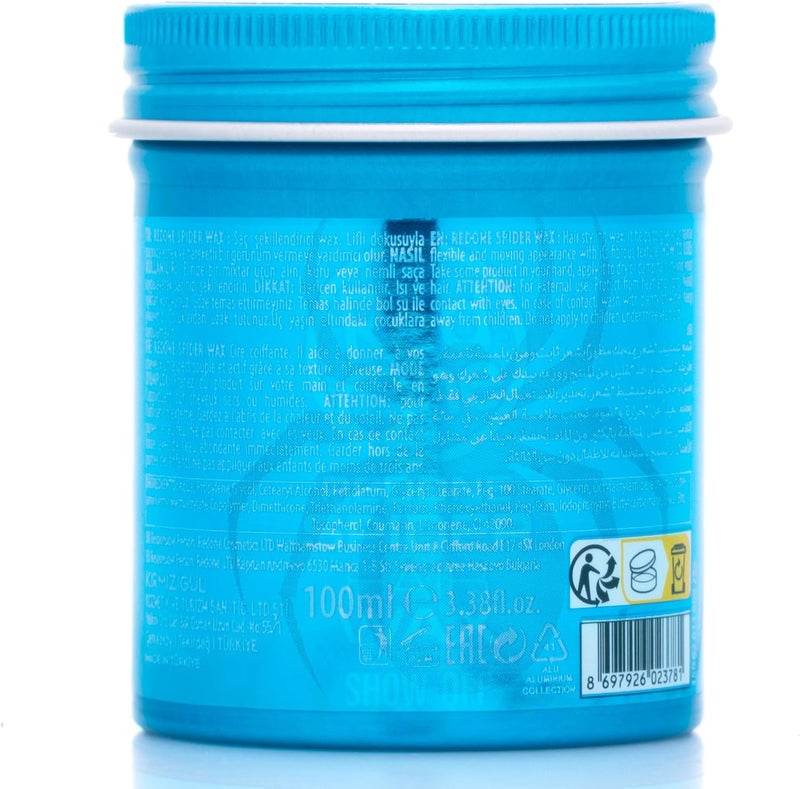 Redone Hair Styling Spider Wax Show-Off 100ml | Maximum Control | Women & Men Hair Wax | Medium Shine - Image 5
