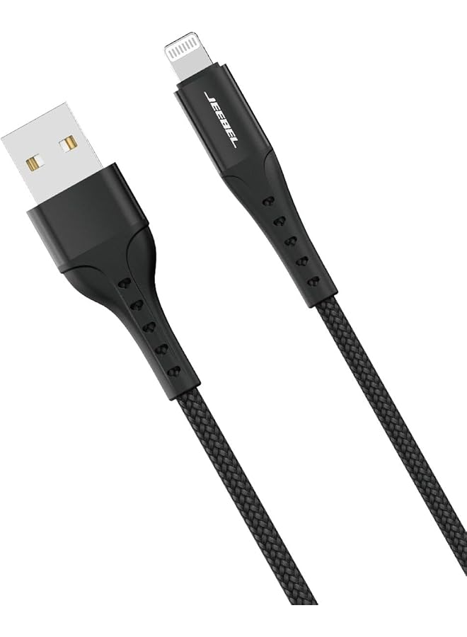 جيبيل كابل Lightning USB معتمد للشحن السريع بطول 1.2 متر Blackje B309 - Image 1