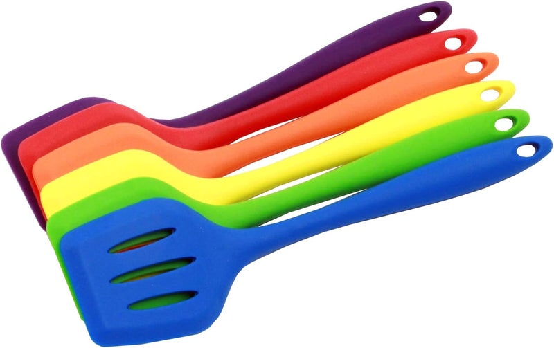 Chef Craft Premium Silicone Turner/Spatula, 11.75 inch, Purple - Image 3