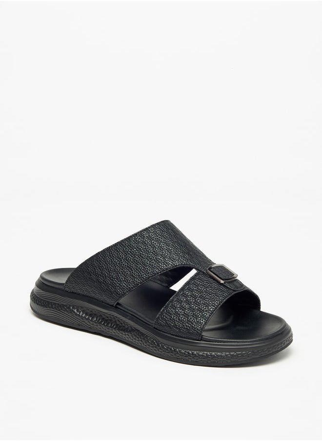 Le Confort Textured Slip-On Sandals  - Image 1
