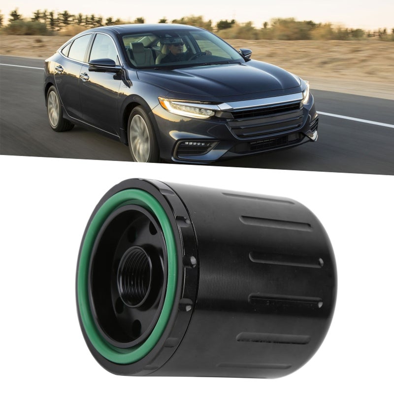 مرشح زيت تدفق عالي بخيط M20x1.5 مع مغناطيس قابل للغسيل واستعادة الاستخدام كبديل لـ Honda Black - Image 3