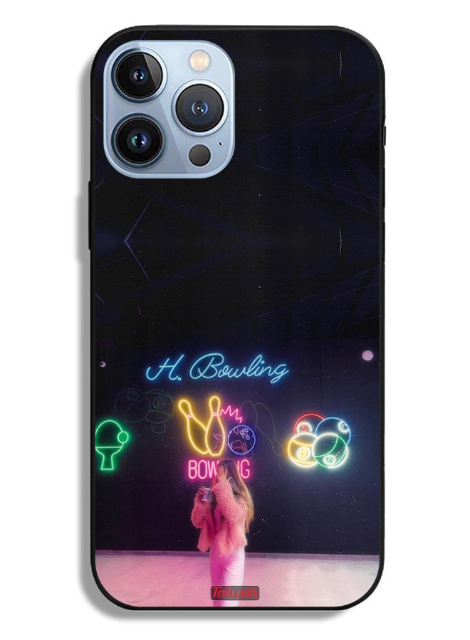 Tolwak Apple iPhone 13 Pro Max Protective Case Bowling Lover - Image 2