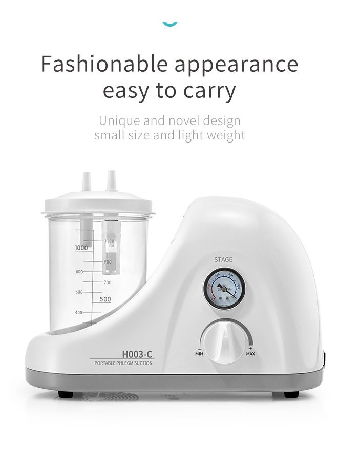 Folee - Portable Phlegm Suction Unit 1L ( H003C) - Image 1
