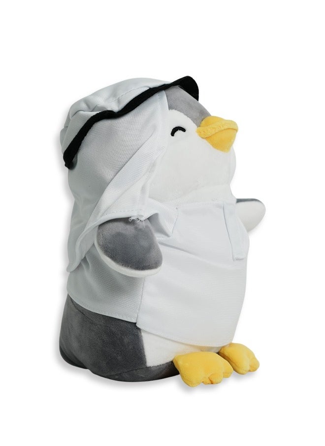 Miniso - City Pen Explores the World Series 9in. Penguin Plush Toy (Middle East) - Image 1