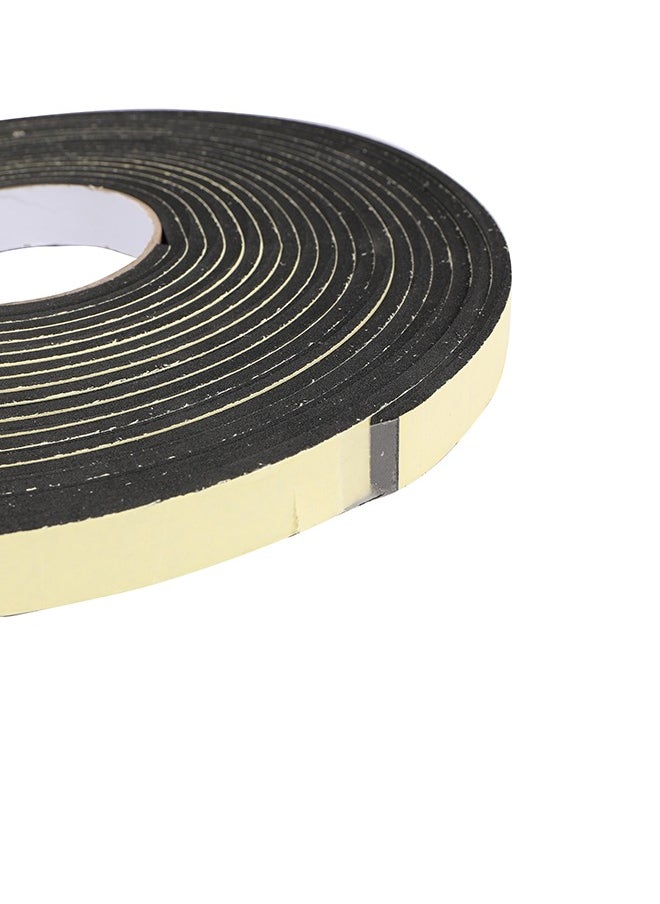 LAWAZIM Adhesive Rubber Strip Tape - 10m Black -  Self-Adhesive, Weatherproof, Soundproof, and Shock-Absorbing Strip Tape - Ideal for Insulating Doors and Windows, Automotive, Industrial, and DIY Use  - Image 3