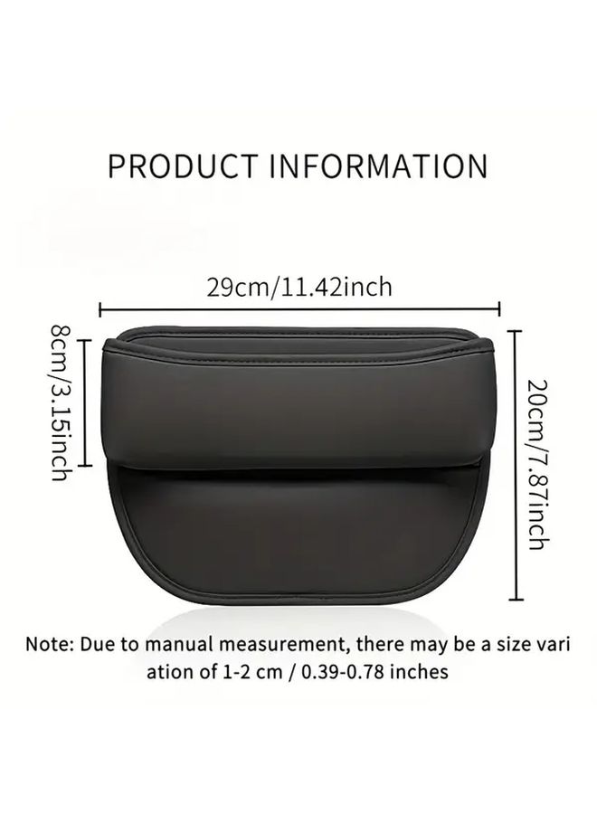 Black Car Seat Storage Box Dashboard Organizer With Multi Compartment Phone Holder Card Slot - Image 5