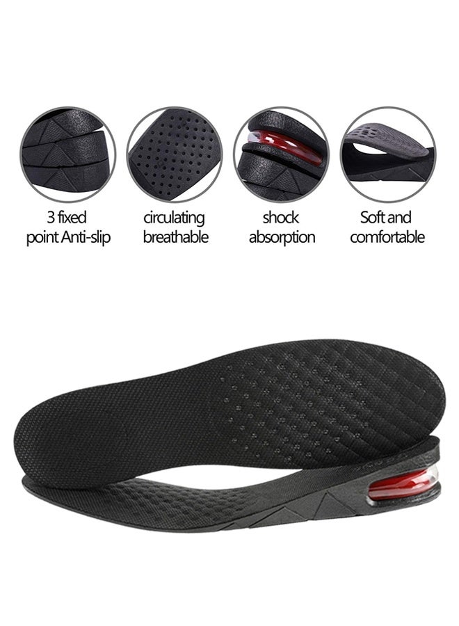 سويت لايف زوج واحد من النعال الداخلية لزيادة الطول بمقدار 3 سم للرجال والنساء، مصاعد أحذية غير مرئية قابلة للتعديل ومعززات للطول، تناسب الأحذية الرسمية والأحذية غير الرسمية - نعال وحشوات لزيادة الطول - Image 2