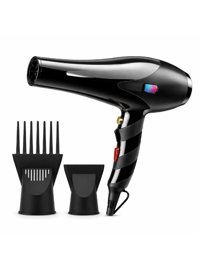 Professional Hair Dryer 6000W Super Motor | 3 Heat & 2 Speed Settings | Cool Shot Button | Overheating Protection | Detachable Air Inlet Filter | Salon & Home Use - Image 1