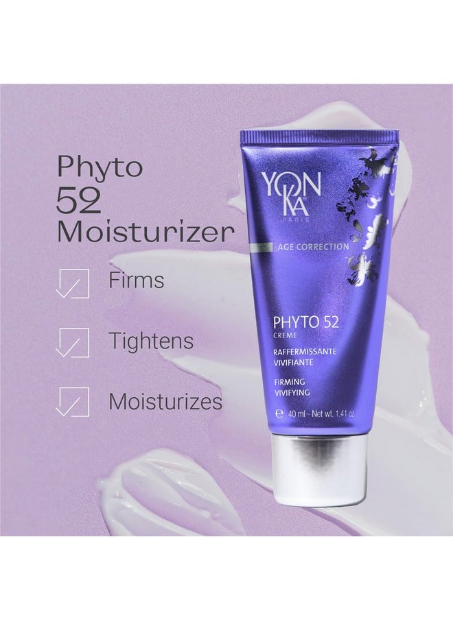 Yonka Yon-Ka Phyto 52 Skin Firming Cream (50ml) Anti-Aging Facial Moisturizer and Night Creme, Tighten Skin and Reduce the Look of Pores with Vitamin E, Paraben-Free  - Image 2