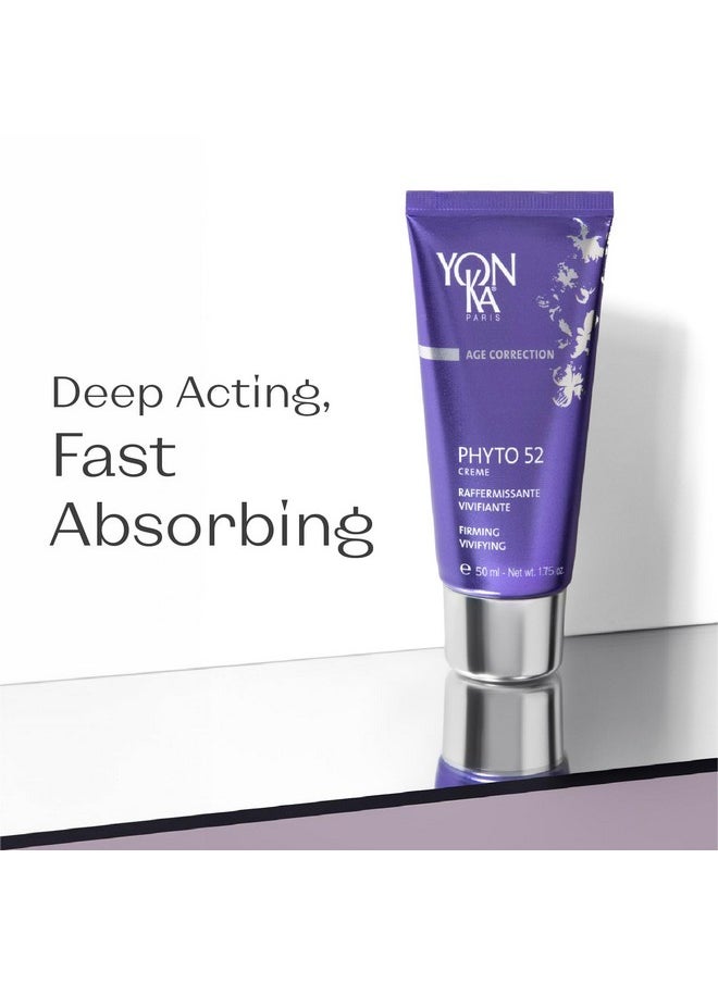 Yonka Yon-Ka Phyto 52 Skin Firming Cream (50ml) Anti-Aging Facial Moisturizer and Night Creme, Tighten Skin and Reduce the Look of Pores with Vitamin E, Paraben-Free  - Image 5