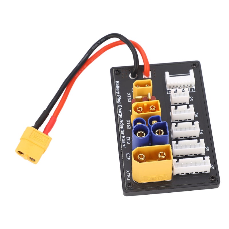 Parallel Charging Board XT90 XT30 EC3 EC5 T XT60 6S Battery Balance Charger Adapter Board - Image 1