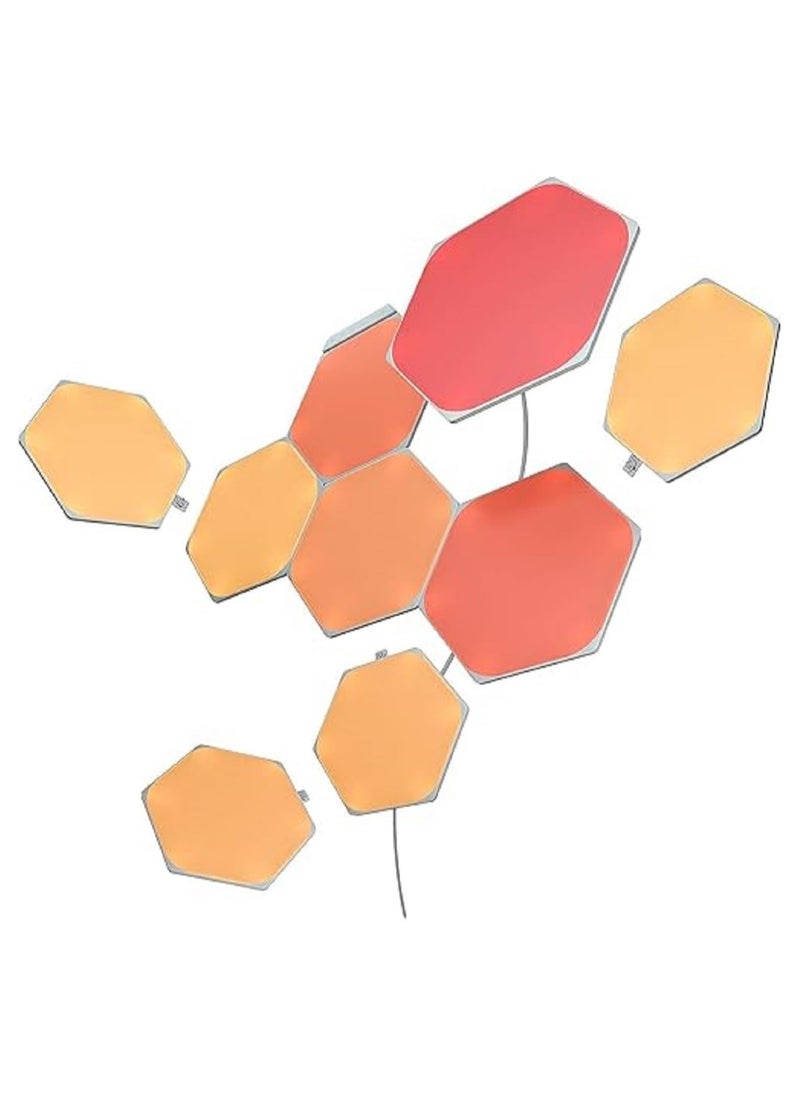 Nanoleaf - Nanoleaf Shapes Hexagons Starter Kit (9 Panels) - NL42-0002HX-9PK | Nanoleaf - Image 1