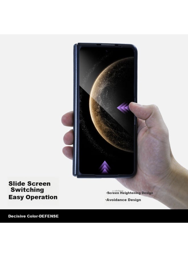 Defense Front Screen Shell Film Integrated Front Screen Shell Protection Shell Folding Screen X6 Collection Edition Front Cover Designed For Folding Full Screen Shell - Feather White - Image 5