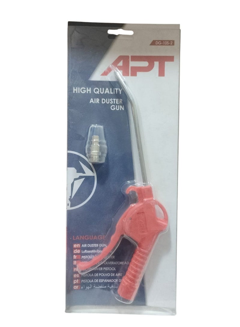 APT Air Blow Gun with Fixed Nozzle, Air Compressor Accessories Dust Removal Cleaning Tool - Image 1