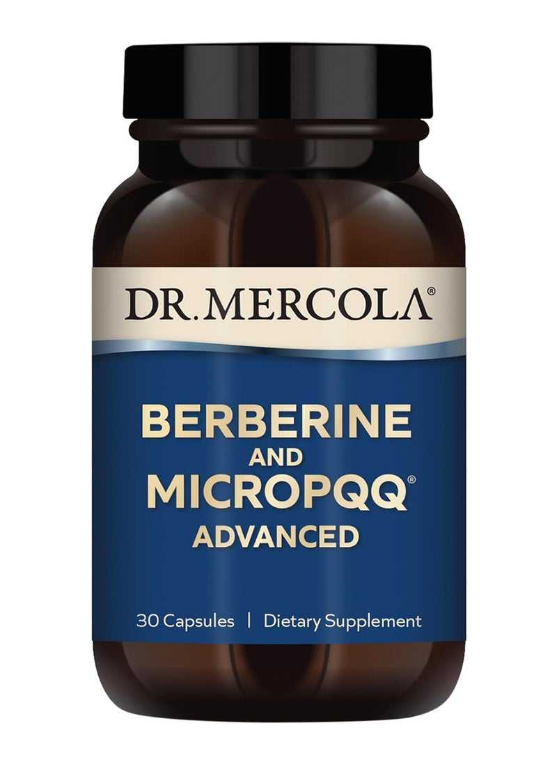 Dr. Mercola Berberine and MircoPQQ Brain and Immune Support 30 Capsules 30Servings  - Image 1