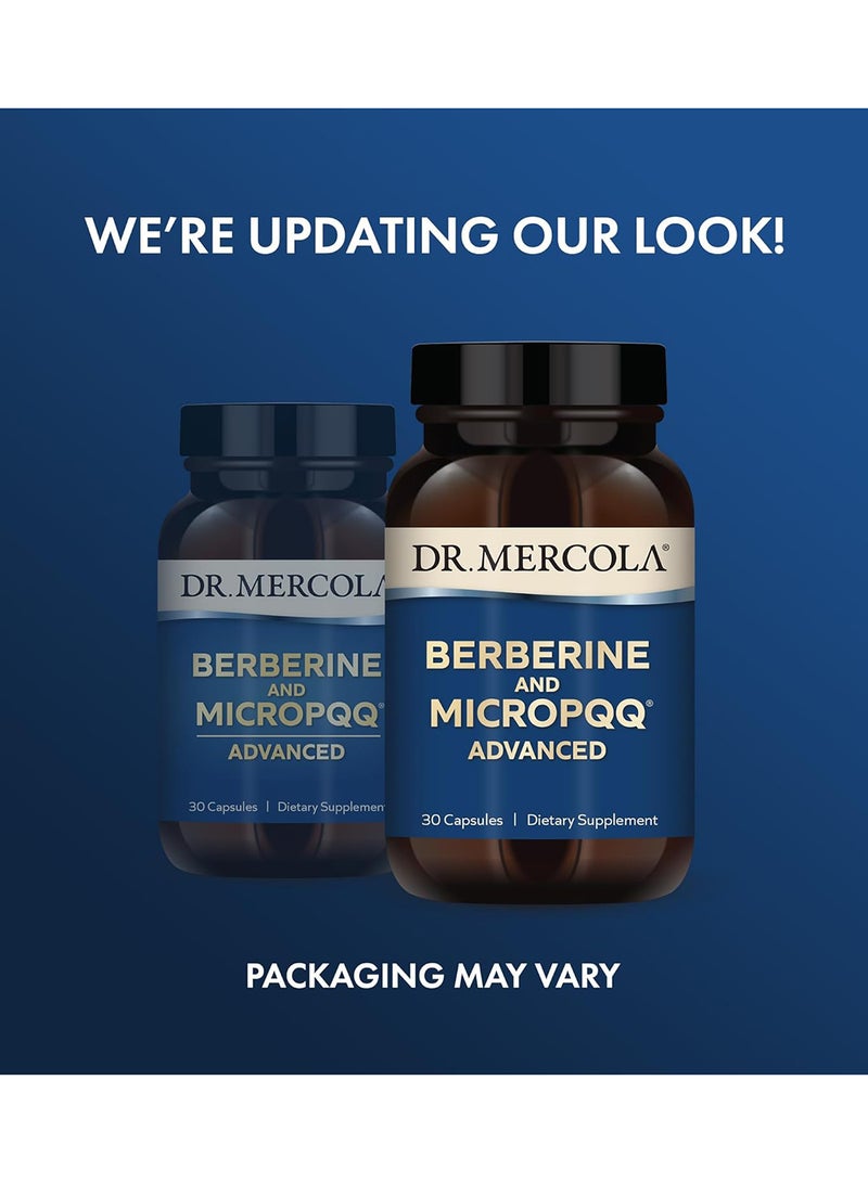 Dr. Mercola Berberine and MircoPQQ Brain and Immune Support 30 Capsules 30Servings  - Image 3