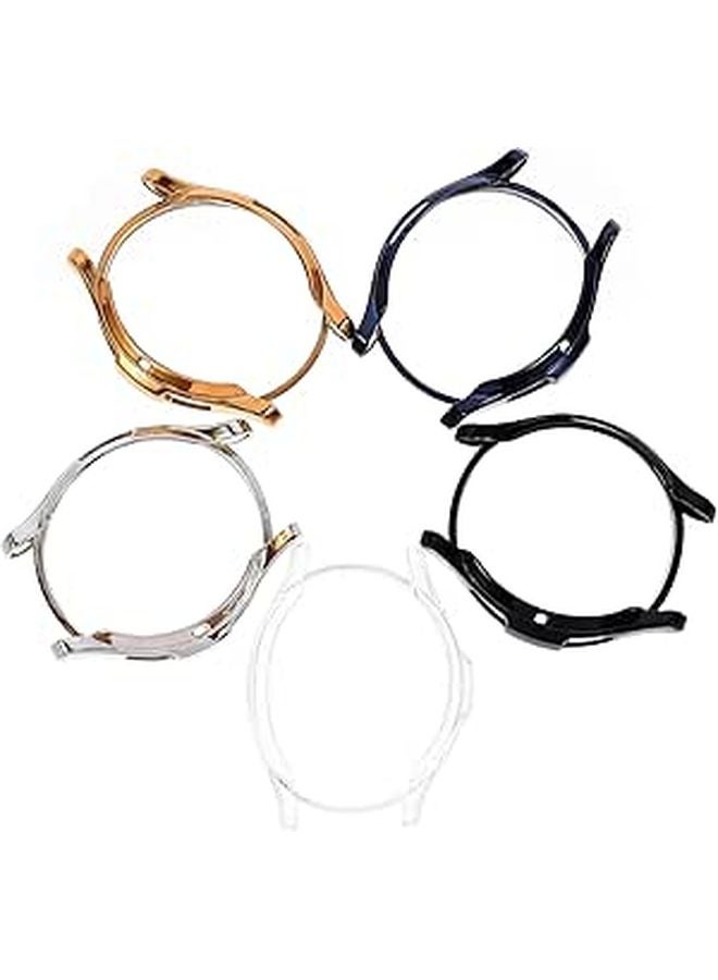 5Pcs Soft TPU Watch Cover Edge Protector With Scratch Resistance In Elegant Colors - Image 1