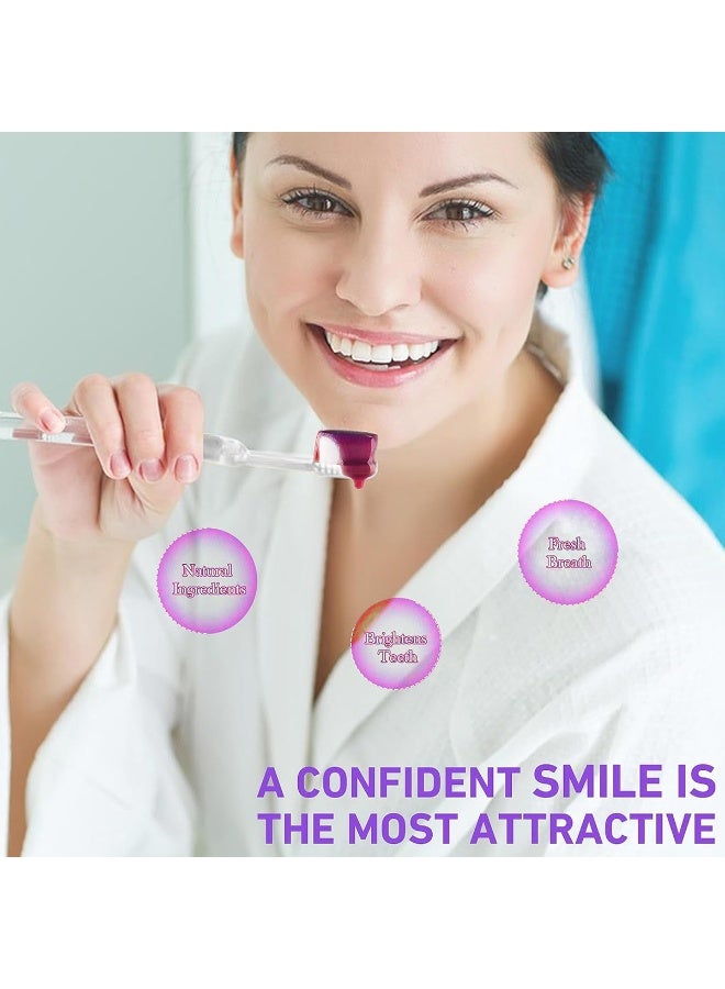 LANEMAY Whitening Toothpaste 30ml, Color Correcting Toothpaste for Whitening Teeth, Cleaning Yellow Teeth, Stain Removal, Whitening Toothpaste, Stain Remover, Oral Health Care - Image 5