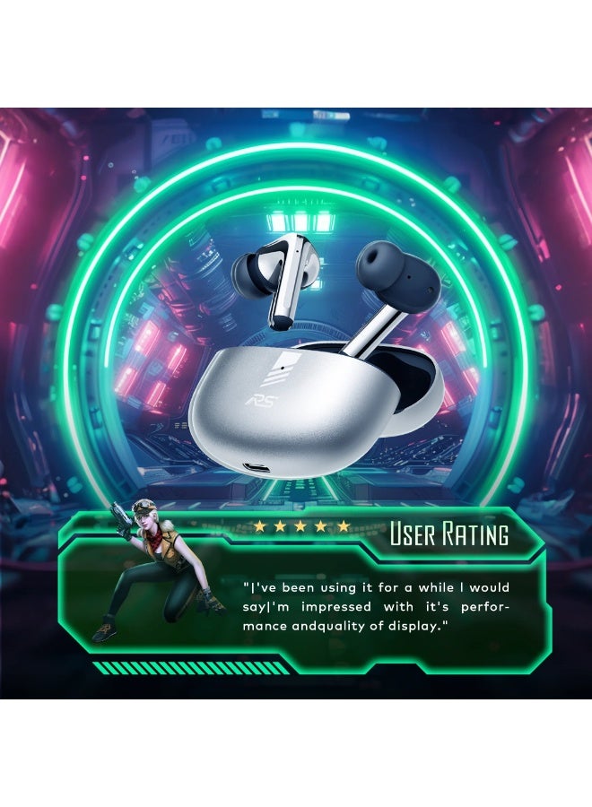 itel Buds Fire Silver - Image 5