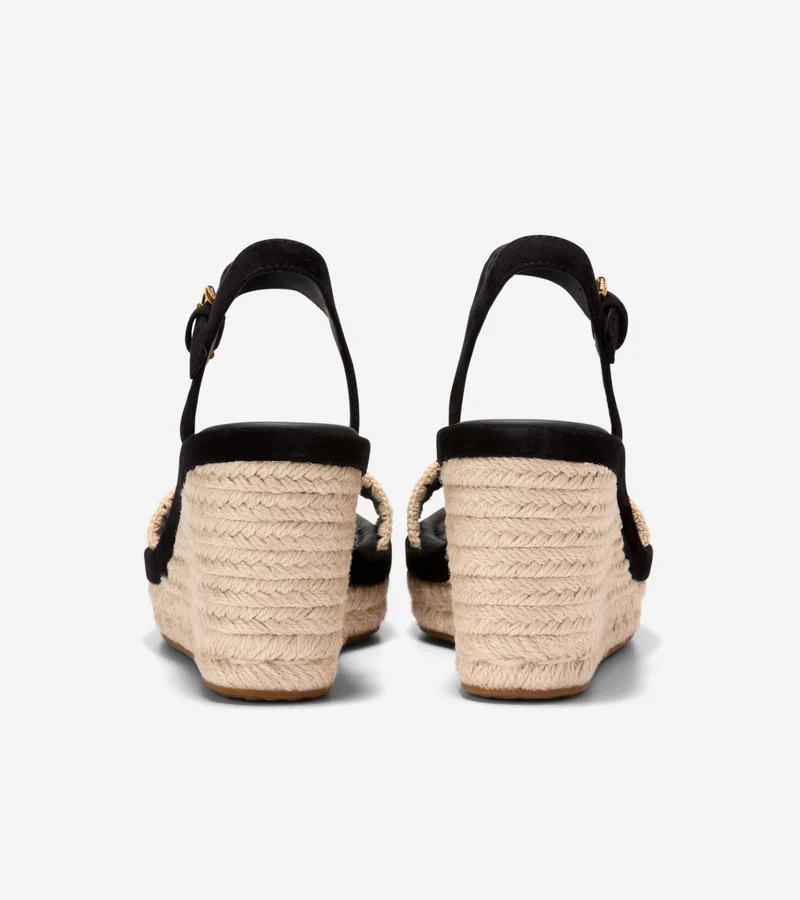 Cole Haan  Women's Cloudfeel Asbury Espadrille Wedge Sandals for Women | Best Price UAE