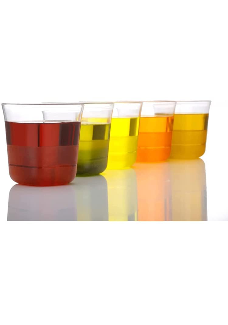 Shopeum Unbreakable Plastic Platinum Design Water Glass Durable and Stylish Drinking Tumbler250 ml Glass Pack of 6 - Image 4