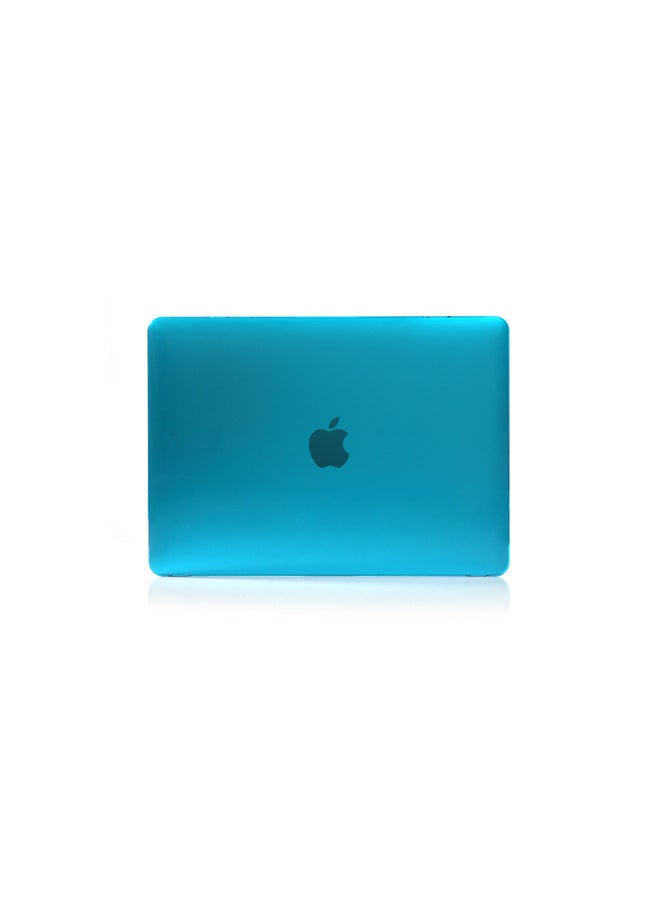For Apple Notebook Pro 13.3 Protective Shell 13.3Pro Transparent 13Air Crystal 13 Inch-Color:Water Blue-Applicable Model:Old Pro15.4 With Optical Drive (A1286)